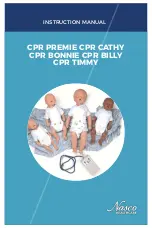 Preview for 1 page of Nasco Healthcare CPR PREMIE Instruction Manual