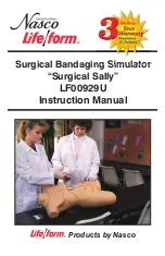 Nasco Life/form Surgical Sally LF00929U Instruction Manual preview