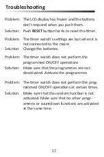 Preview for 17 page of NASHONE MTS300 User Manual