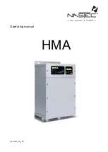 Nastec HMA Series Operating Manual предпросмотр