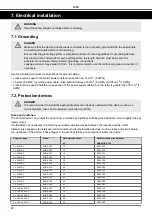 Предварительный просмотр 20 страницы Nastec MIDA 203 Installation, Use And Maintenance Handbook