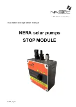 Nastec NERA STOP MODULE Installation And Operation Manual предпросмотр