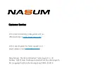 Preview for 17 page of Nasum A5 Pro Series Installation Manual