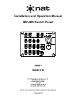 Nat 802-009 Hardware Installation And Operation Manual предпросмотр