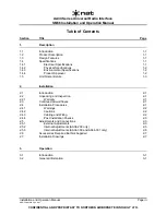 Предварительный просмотр 3 страницы Nat AA34-200 Installation And Operation Manual