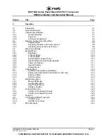 Preview for 4 page of Nat NPX136D Series Installation And Operation Manual