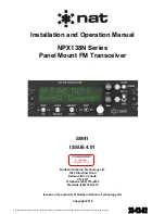 Nat NPX138N Series Installation And Operation Manual preview