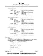 Предварительный просмотр 7 страницы Nat PIA01-001 Installation And Operation Manual