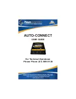 NatComm AUTO-CONNECT User Manual preview