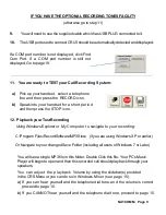 Preview for 9 page of NatComm CRU3 User Manual