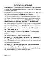 Preview for 17 page of NatComm FAXSWITCH 2 User Manual