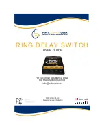 NatComm Ring Delay Switch User Manual preview