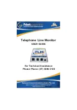 NatComm Telephone Line Monitor User Manual preview