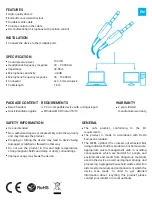 Preview for 2 page of Natec BEAR 2 User Manual