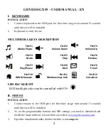 Preview for 2 page of Natec Genesis CX55 User Manual