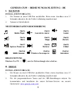 Preview for 8 page of Natec Genesis CX55 User Manual