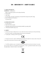 Preview for 2 page of Natec GENESIS R11 User Manual