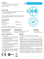 Preview for 2 page of Natec Martin User Manual