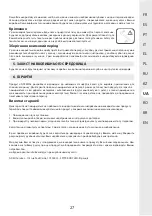 Preview for 27 page of Naterial 3276000692119 Assemby - Use - Maintenance Manual