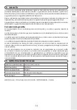 Preview for 13 page of Naterial 3276007104479 Assemby - Use - Maintenance Manual