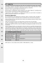 Preview for 40 page of Naterial 3276007104479 Assemby - Use - Maintenance Manual