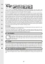 Preview for 42 page of Naterial 3276007104479 Assemby - Use - Maintenance Manual