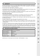 Preview for 43 page of Naterial 3276007104479 Assemby - Use - Maintenance Manual