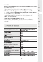 Предварительный просмотр 43 страницы Naterial 3276007183115 Assembly, Use, Maintenance Manual