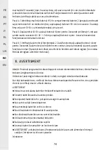 Preview for 74 page of Naterial 3276007363968 Assembly, Use, Maintenance Manual