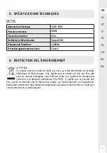 Предварительный просмотр 7 страницы Naterial ANEMO ZN DC116 Assembly, Use, Maintenance Manual