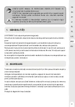 Предварительный просмотр 61 страницы Naterial ANEMO ZN DC116 Assembly, Use, Maintenance Manual