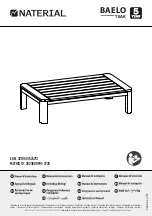 Предварительный просмотр 1 страницы Naterial BAELO TEAK 2023R09P01-0728 Instruction Manual