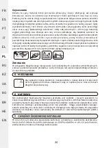 Предварительный просмотр 24 страницы Naterial BAELO TEAK 2023R09P01-0728 Instruction Manual