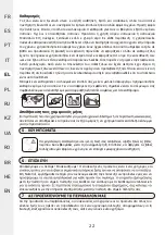 Предварительный просмотр 22 страницы Naterial BERMEO 3276007424690 Instruction Manual