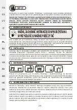 Предварительный просмотр 24 страницы Naterial BERMEO 3276007424690 Instruction Manual