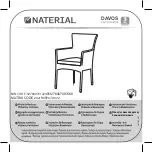 Предварительный просмотр 1 страницы Naterial DAVOS 3276007087468 Assembly, Use, Maintenance Manual