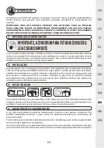 Предварительный просмотр 40 страницы Naterial DOMA STEEL 3276007420845 Instruction Manual