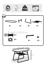 Предварительный просмотр 3 страницы Naterial DUO WICKER Assembly, Use, Maintenance Manual