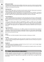 Предварительный просмотр 22 страницы Naterial ELION ELEC Instruction Manual