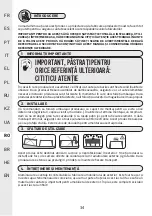 Предварительный просмотр 34 страницы Naterial LAS VEGAS 2023R09P01-0654 Instruction Manual