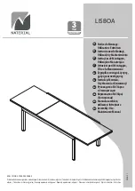 Предварительный просмотр 1 страницы Naterial LISBOA 896763 Assembly, Use, Maintenance Manual