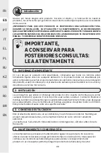 Preview for 8 page of Naterial MENORCA ALU 3276007301137 Assemby - Use - Maintenance Manual