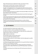 Preview for 27 page of Naterial NORI AW3 MAN 2.95x2 B-W Assembly, Use, Maintenance Manual