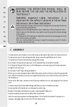 Preview for 38 page of Naterial NORI AW3 MAN 2.95x2 B-W Assembly, Use, Maintenance Manual