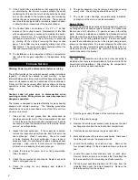 Preview for 4 page of National Comfort Product 14208303/HS064 Instructions Manual