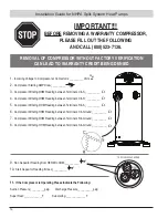 Предварительный просмотр 14 страницы National Comfort Products NHPA 3000 Series Installation Manual