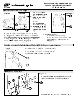 National Cycle JE Installation And Owner'S Manual preview