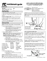 National Cycle N921 Installation And Owner'S Manual preview