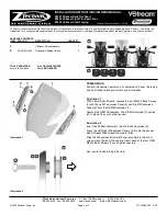 National Cycle ZTechnik VStream Z2497 Installation Instructions & Owner'S Manual preview