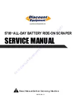 National Flooring Equipent 5700 Service Manual preview